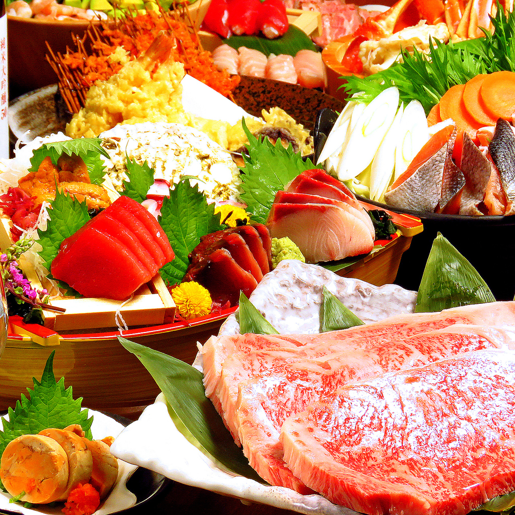 毎日仕入れる新鮮魚をふんだんに使用する「はなの舞」☆このお値段でこの美味しさはびっくり！