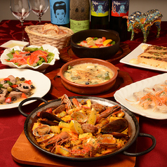 スペイン料理 エルヴィエント el Vientoのコース写真