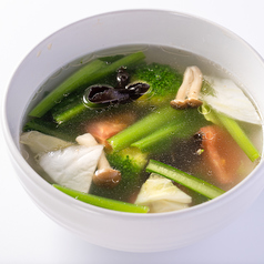 季節野菜スープ/玉子スープ