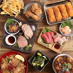 堂山食堂/大阪駅前ビル/第3ビル/駅ビル/大阪駅/喫煙/ランチ/昼のみ/飲み放題/食べ放題/海鮮