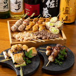 【120分飲み放題付き】全13品6050円★人気メニューや自慢の串焼きが堪能できる豪華コース★もご用意