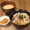 料理メニュー写真 親子丼セット（ご飯＆お味噌汁付き）