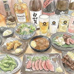 浜松 牛タンいろ葉のコース写真