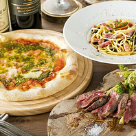 地元産国産にこだわった創作イタリアン