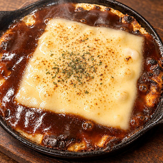 【ふわとろ!】山いも鉄板お好み焼き 炙りチーズ