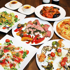 和rattoria URURU ワラットリアウルルのコース写真