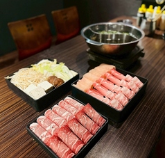 しゃぶしゃぶ すき焼 SANZOU 白樺通り店のコース写真