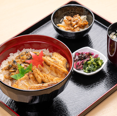 あさりあなごめし定食