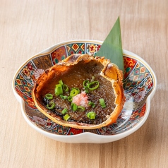 蟹味噌羅焼き