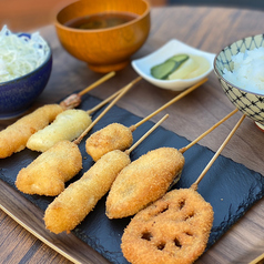 串揚げ定食