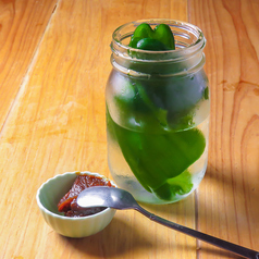 肉味噌 ピーマン