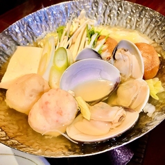 【期間限定】蛤と海老・蟹つみれの貝だし鍋