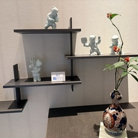 三川内焼とお料理の融合を感じられる空間