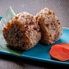 梅しそじゃこの焼きおにぎり