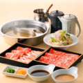 料理メニュー写真&nbsp;【牛肉しゃぶしゃぶ】牛肉しゃぶしゃぶセット