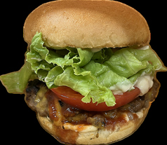 和牛１００％トマトレタスチーズバーガー