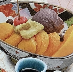 杏あんみつ