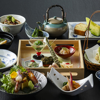 匠な技で仕上げた四季折々の会席料理