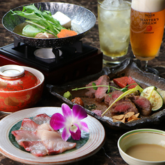 肉割烹 吟 梅田ヒルトンプラザウエストのコース写真