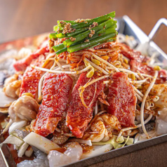 ちりとり鍋 鉄板焼き居酒屋 ホルモンと∞のコース写真