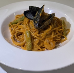 NO.12 海老トマトクリームパスタ