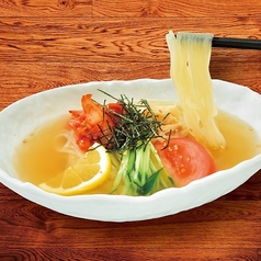 貝出汁の効いた冷麺
