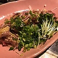 料理メニュー写真 地鶏タタキ塩ポン酢