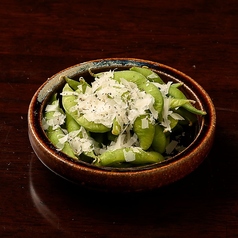 枝豆パルミジャーノがけ