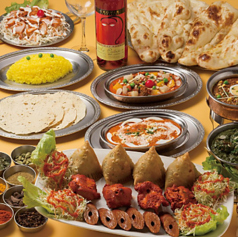 Taj Mahal Sapporo Factoryのコース写真