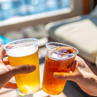 豊富なDRINKメニューと大満足の飲み放題プラン