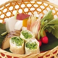 料理メニュー写真&nbsp;季節のかご盛りサラダ