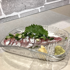 しめ鯖刺し