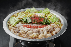 明太とろろ博多もつ鍋(一人前)