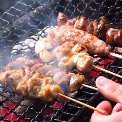 ジューシーな焼き鳥が大人気！