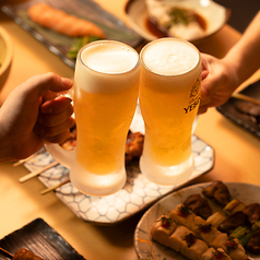 希少な日本酒も飲み放題に。贅沢なひと時を