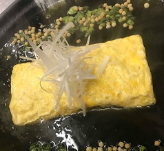 ご家族連れにも人気の「卵焼き・青海苔餡掛け」