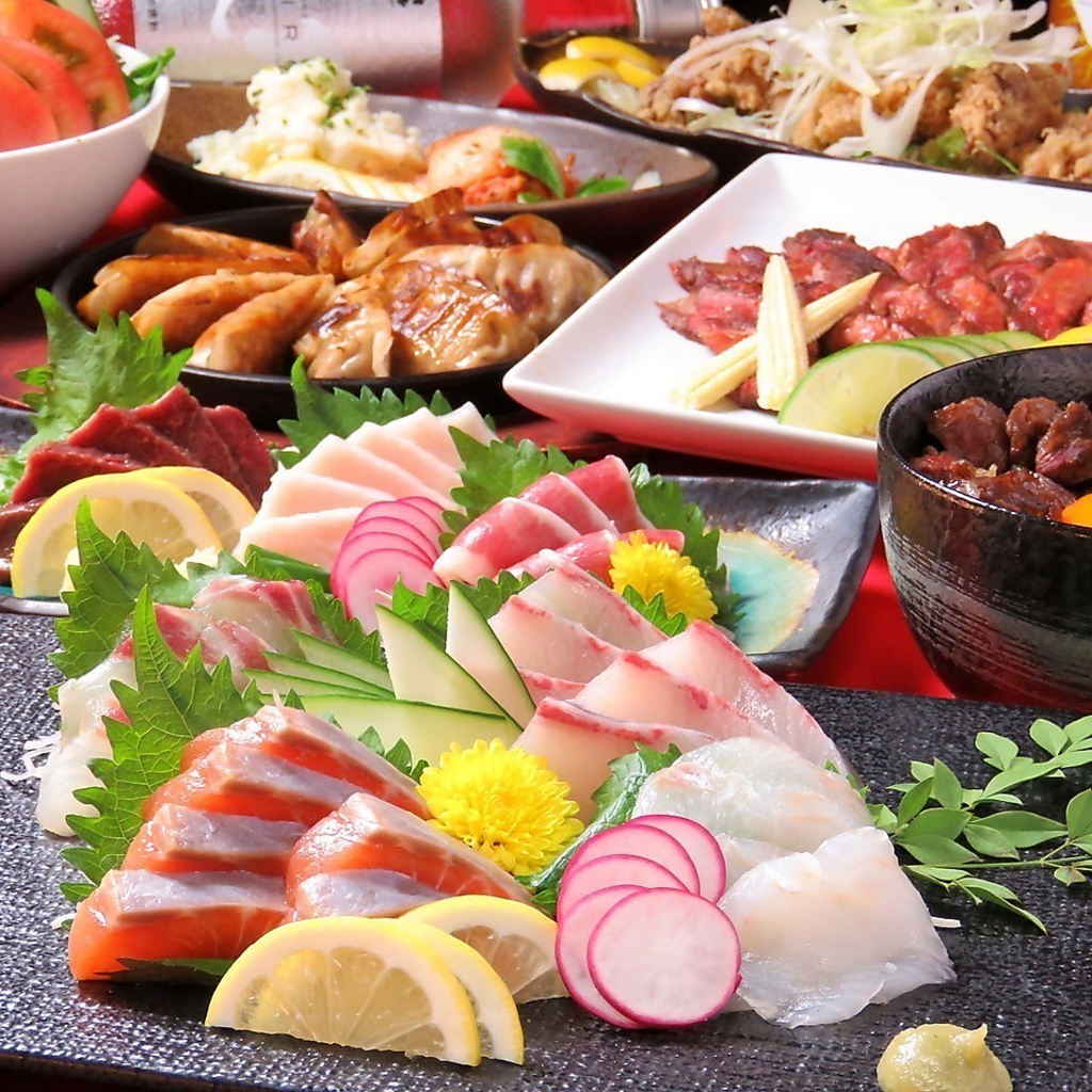 当店のこだわり料理をたっぷり堪能できる豪華でボリューム満点なコースを各種ご用意。宴会などに◎