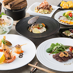 大坂鉄板焼 銀座 鉄十のコース写真