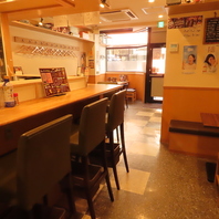 仕事帰りのサク飲みにも◆用途を選ばない居心地いい空間