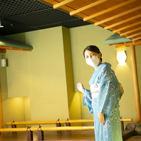 おもてなしを大切に…