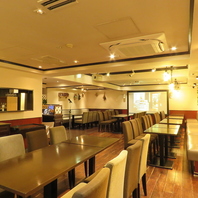 プロジェクター・マイク・音響設備は充実！