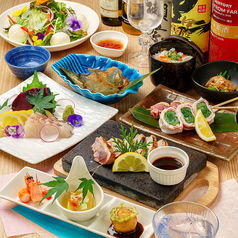完全個室居酒屋 熟成魚と熟成肉 魚ト肉(ととにく) 鹿児島天文館店のコース写真