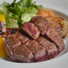 国産牛フィレ肉の鉄板ステーキ