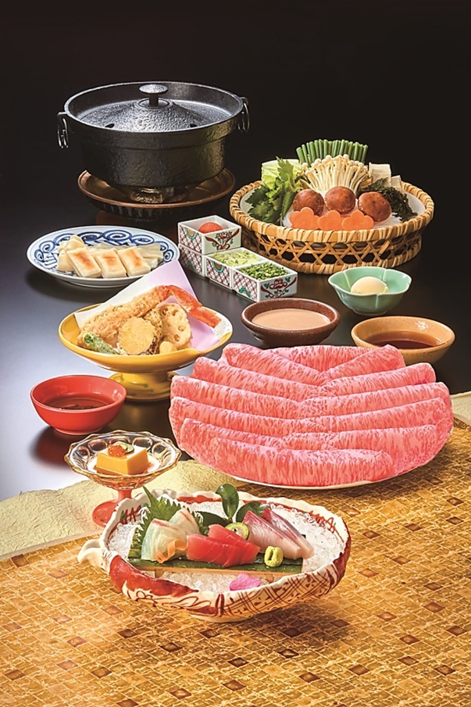 上質なお肉と季節のお料理を…「しゃぶしゃぶ会席」。