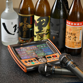 カラオケ完備！食べ飲み放題をご注文の方は歌い放題です♪