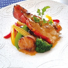 レストラン　シーホースのコース写真