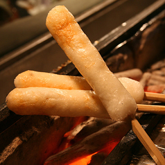 きりたんぽ 味噌串焼き