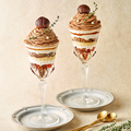 料理メニュー写真 Mont Blanc Petit Parfait Drink Set モンブランのプティパフェ ドリンクセット