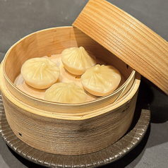 せいろ蒸し小籠包/かすべの磯辺揚げ