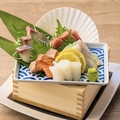 料理メニュー写真&nbsp;本日の造り盛り合わせ　五種